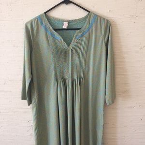 Gramicci Dress Multi-Color Batik Print